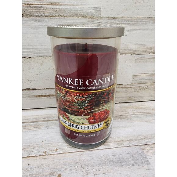 Yankee Candle Cranberry Chutney 12 Ounce NEW - Picture 1 of 6